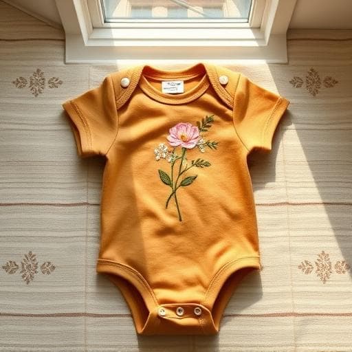 Barboteuse brodée — Layette Douceur