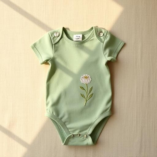Barboteuse brodée — Layette Douceur