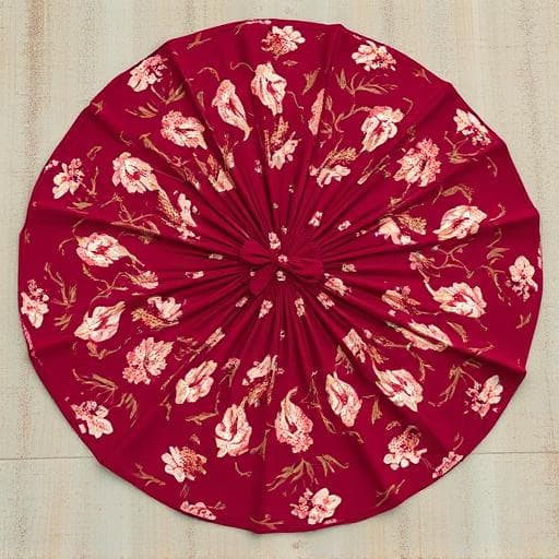 Jupe évasée imprimée — Herbier