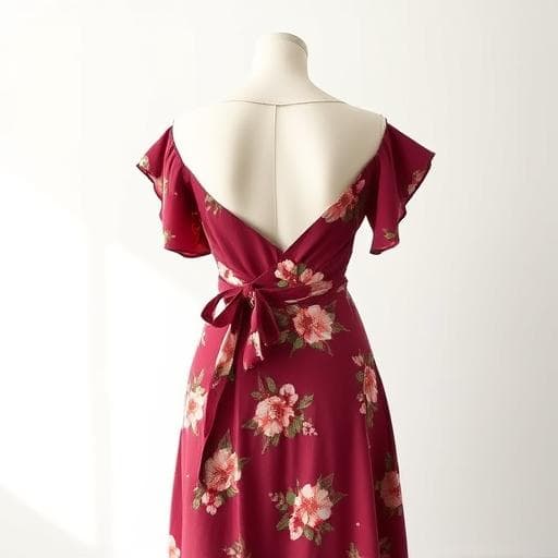 Robe portefeuille — Valse — vue 2